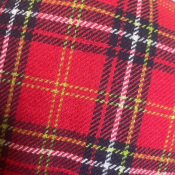 Vintage 90’s Express Trucker Jacket Plaid Wool blend XS Zipped Pockets Aesthetic - Picture 8 of 13